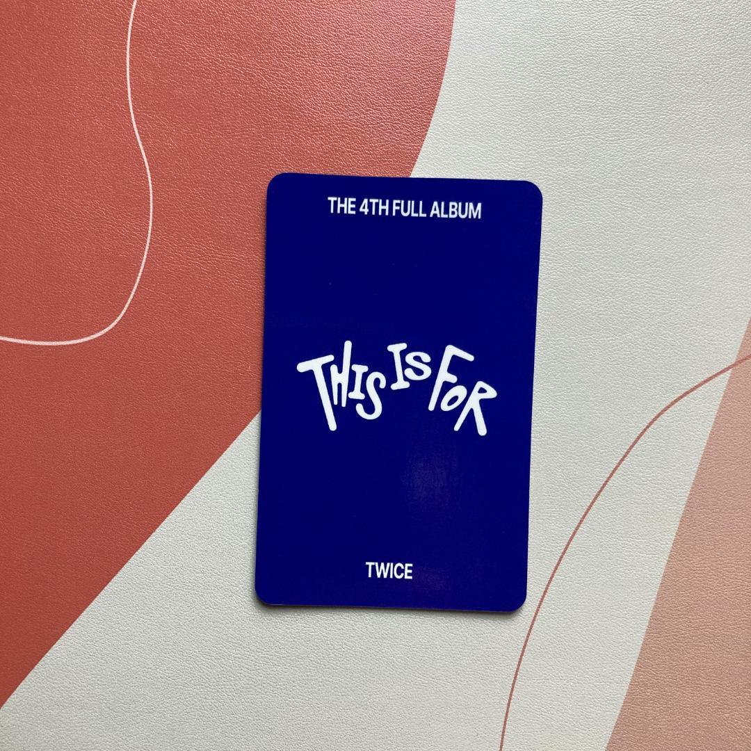 TWICE THIS IS FOR サノク 公開放送限定 ダヒョントレカ