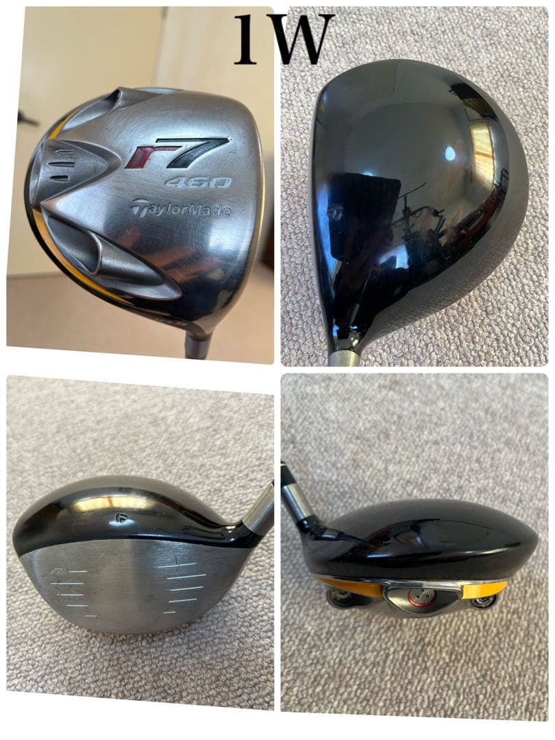 TaylorMade統一メンズゴルフクラブ14本セットキャディバッグ付