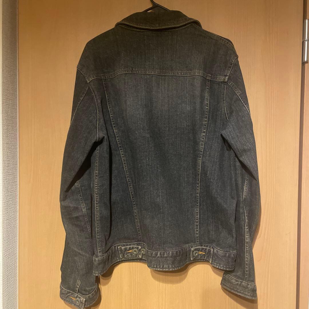 ロ*ル様 BURBERRY BLACK LABEL ダークデニムジャケット Mサ