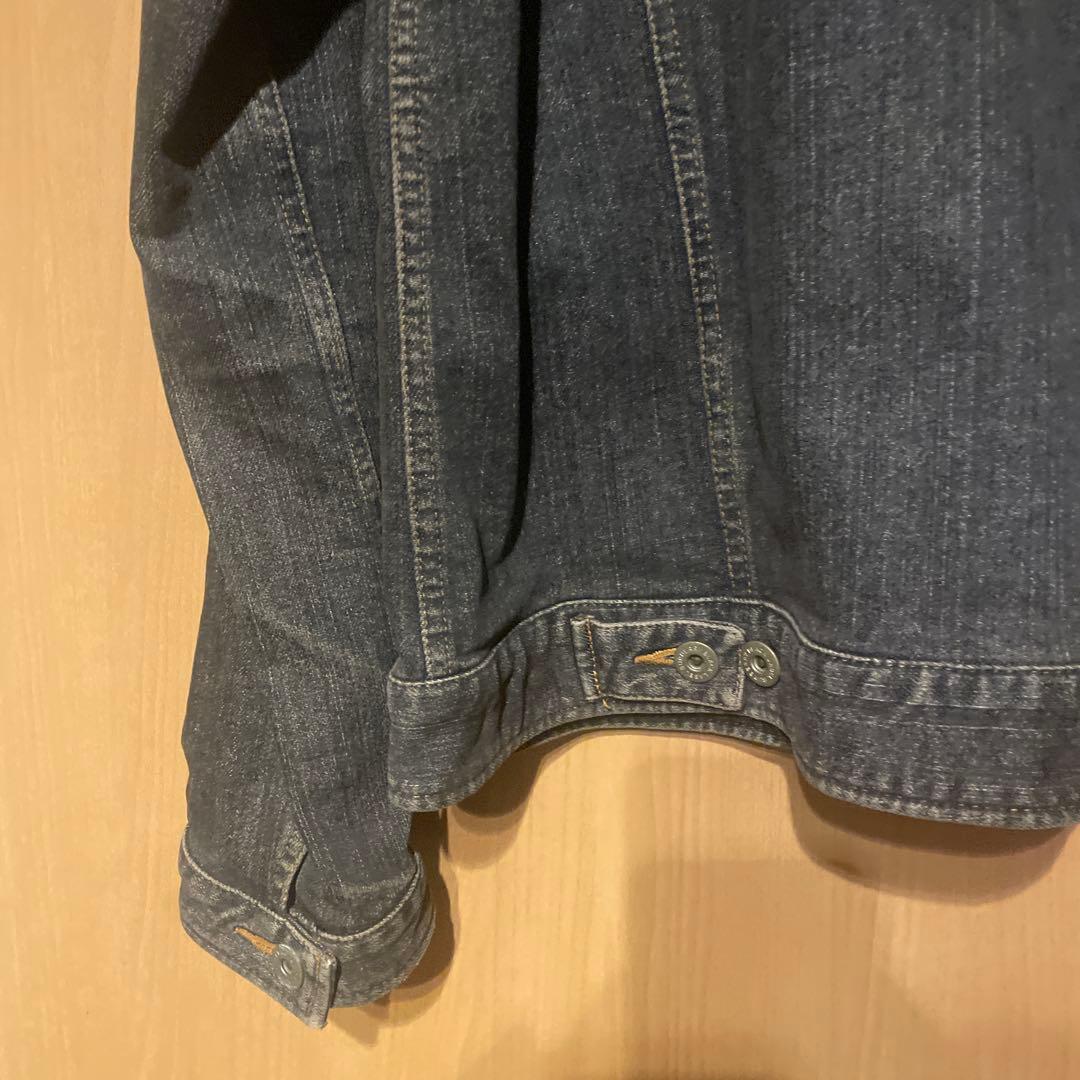 ロ*ル様 BURBERRY BLACK LABEL ダークデニムジャケット Mサ
