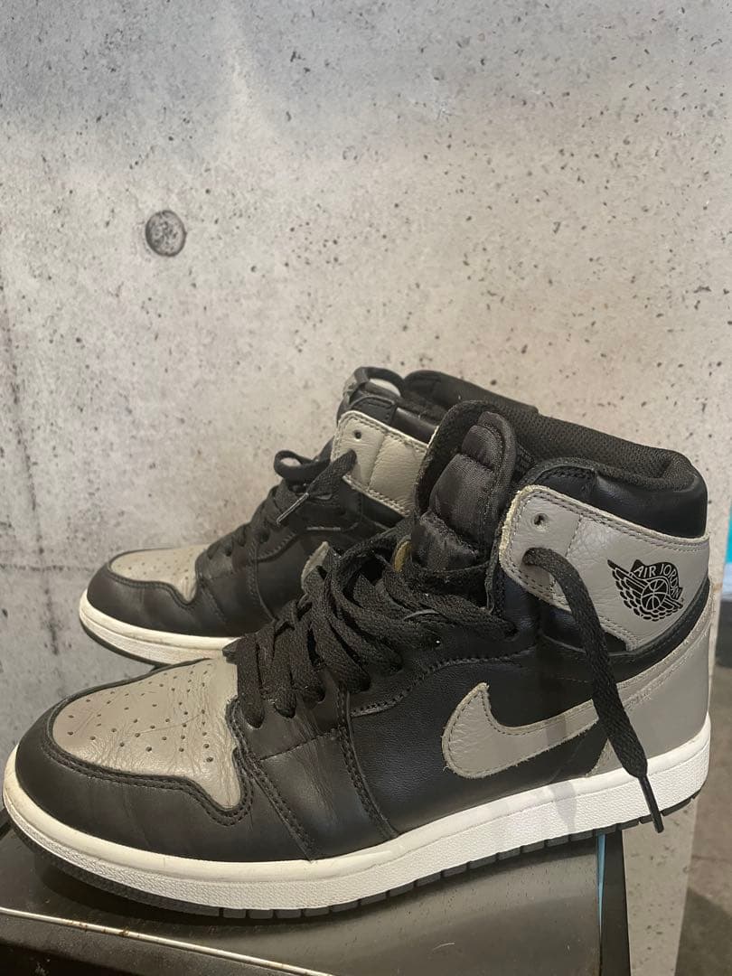 Nike Air Jordan 1 ブラック/グレー ハイカット