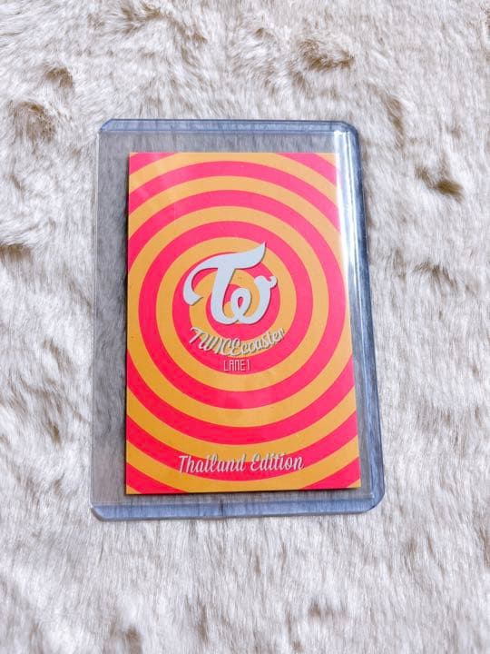 TWICE チェヨン twice coaster lane1 タイ盤 トレカ