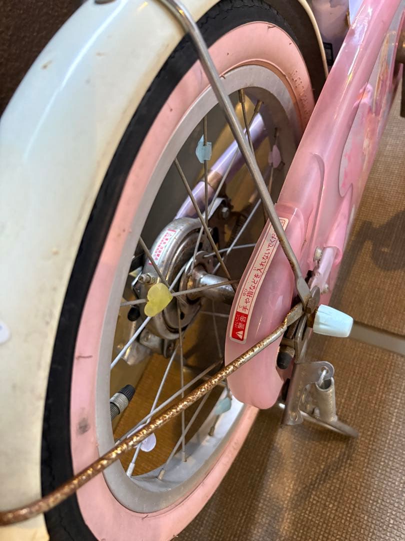 【直接引き取り限定】プリンセスデザイン幼児用自転車