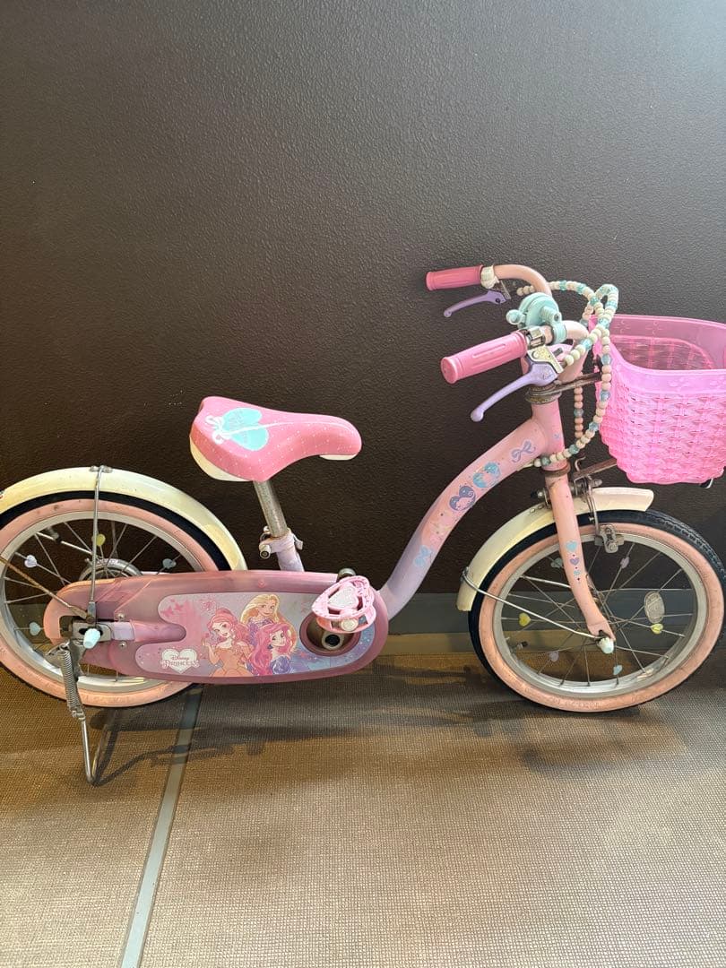 【直接引き取り限定】プリンセスデザイン幼児用自転車