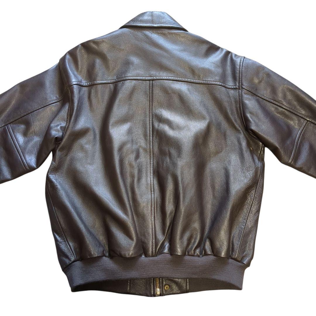 美品 L.L.Bean A-2タイプ レザージャケット Lサイズ