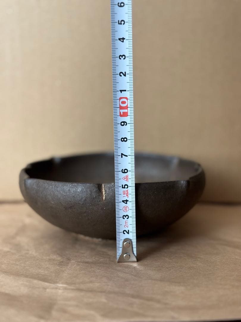 村上直子さん☆鉄錆色花鉢（大）☆新品