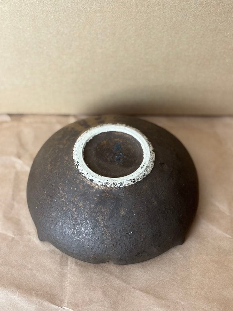 村上直子さん☆鉄錆色花鉢（大）☆新品