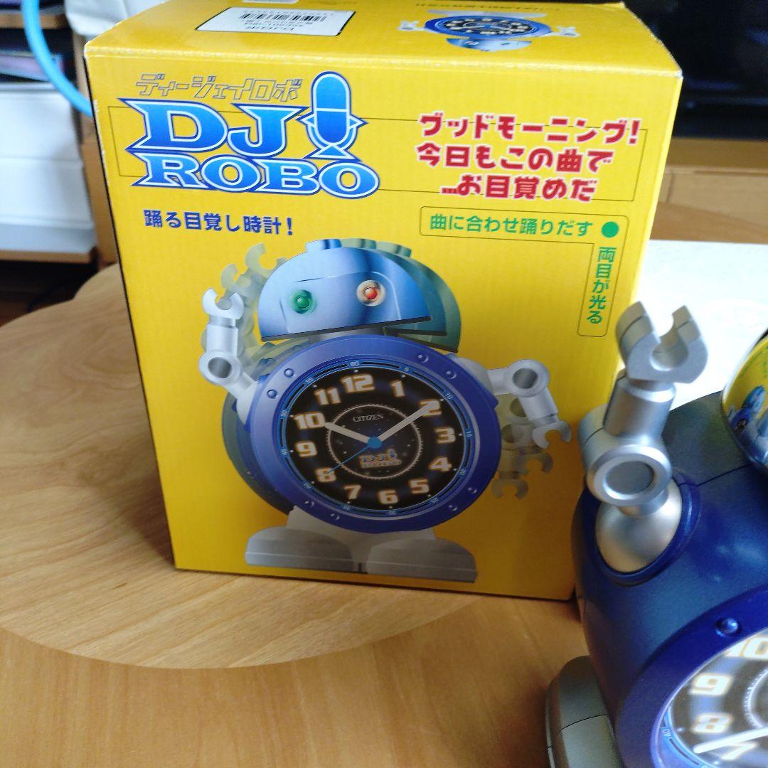 新品未使用　CITIZEN DJロボ 目覚まし時計　確認済　電池おまけ