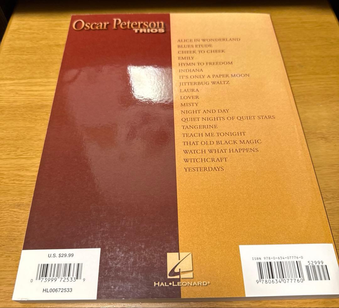 洋書 Oscar Peterson Trios Transcriptions