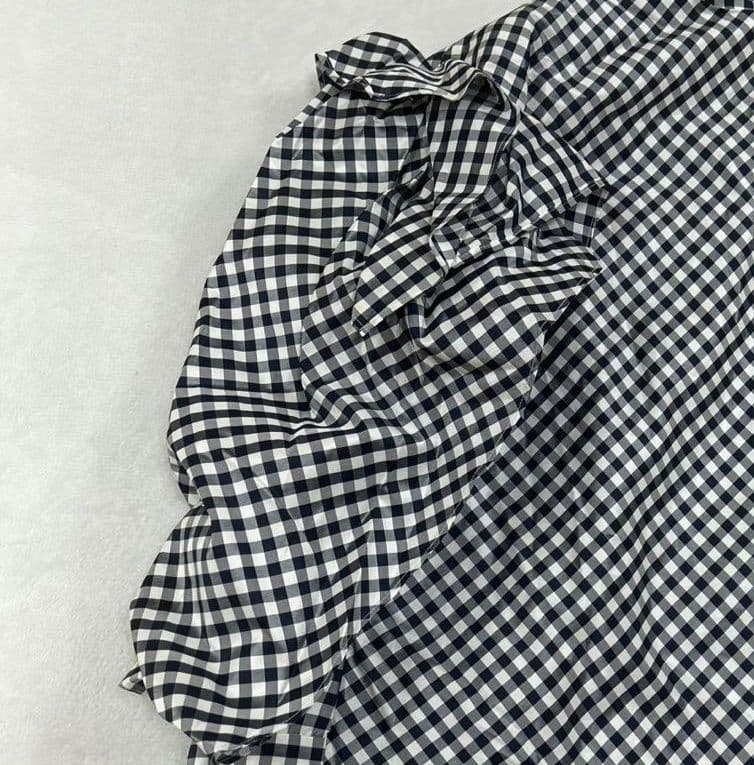 ( 美品)ドゥロワー ギンガムチェック シャツ