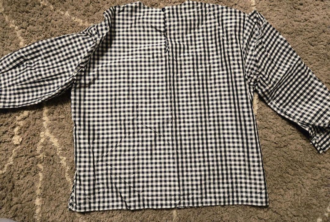 ( 美品)ドゥロワー ギンガムチェック シャツ
