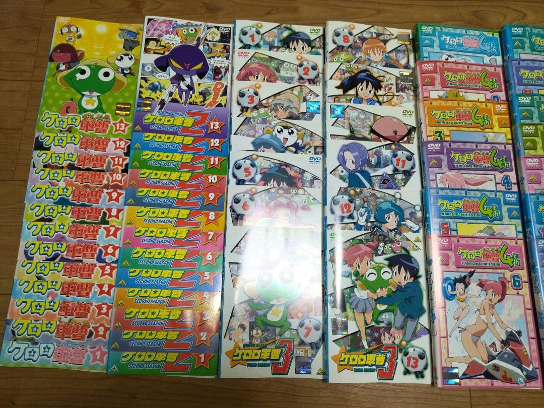 ケロロ軍曹1st～7th + 劇場版6作 DVD全97巻セット