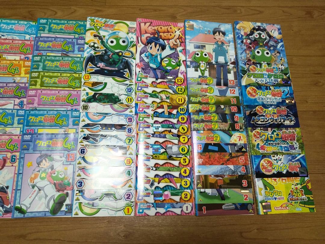 ケロロ軍曹1st～7th + 劇場版6作 DVD全97巻セット