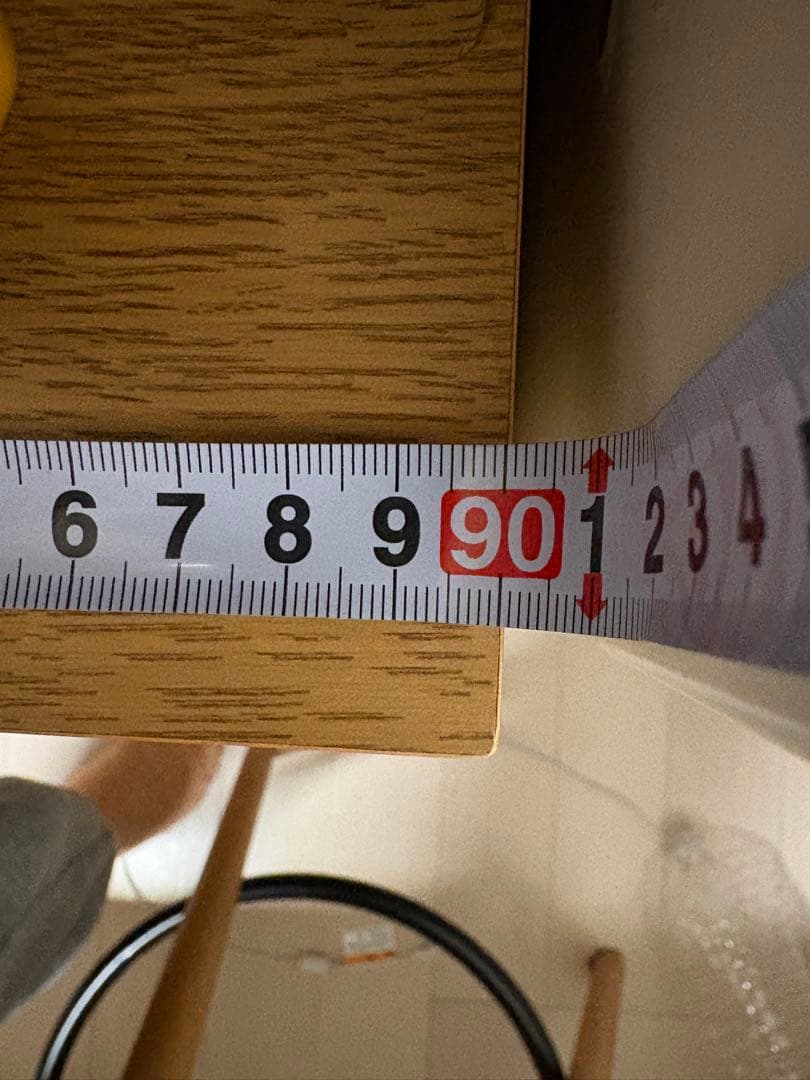 コンセント付食器棚　LOWYA 幅90cm