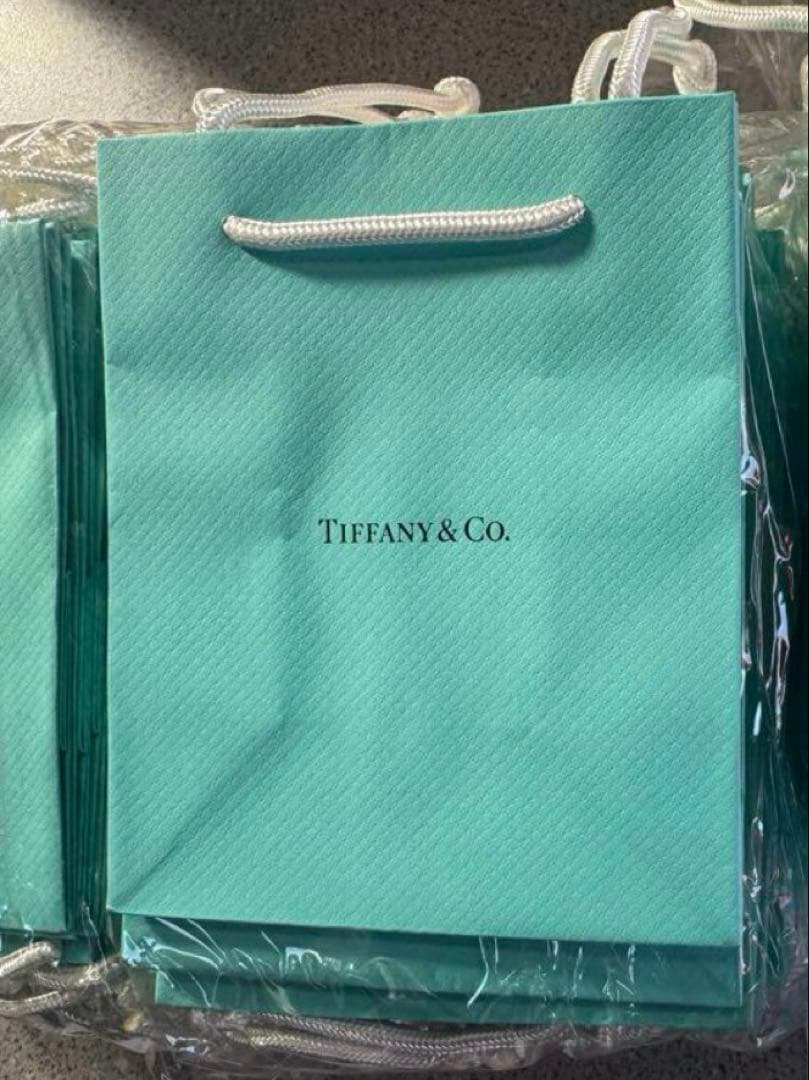 Tiffanyティファニー　ミニショッパー紙袋　ショップ袋100枚