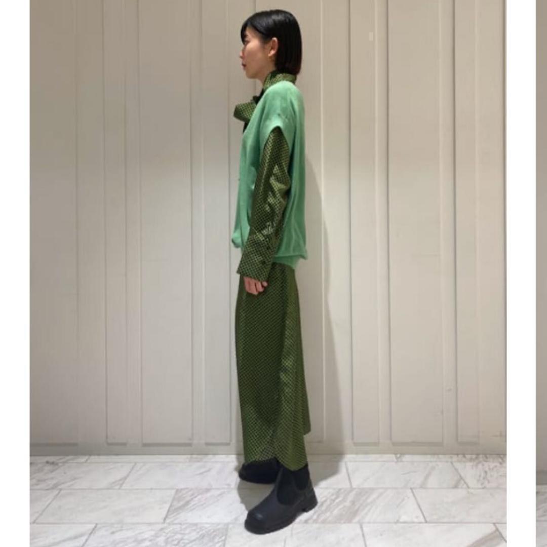 AURALEE オーラリー　カシミヤハードツイストベスト ネイビー　紺　1