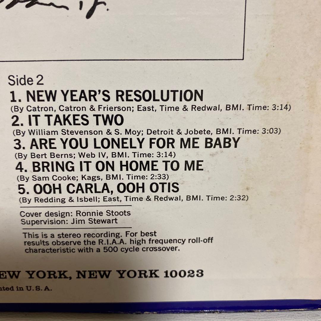 洋楽 Otis Redding & Carla Thomas/King & Queen
