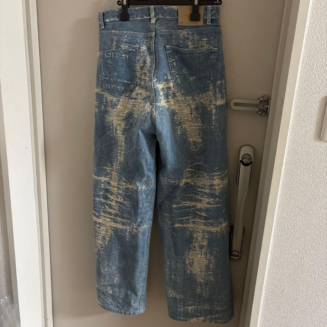 か*ろ様 最終値下　taakk 25ss 加工ワイドストレートデニム