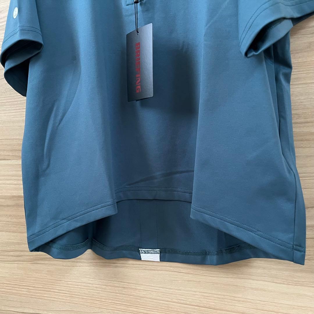 新品★23,100円BRIEFING ポロシャツ バックロゴライン レディースＳ