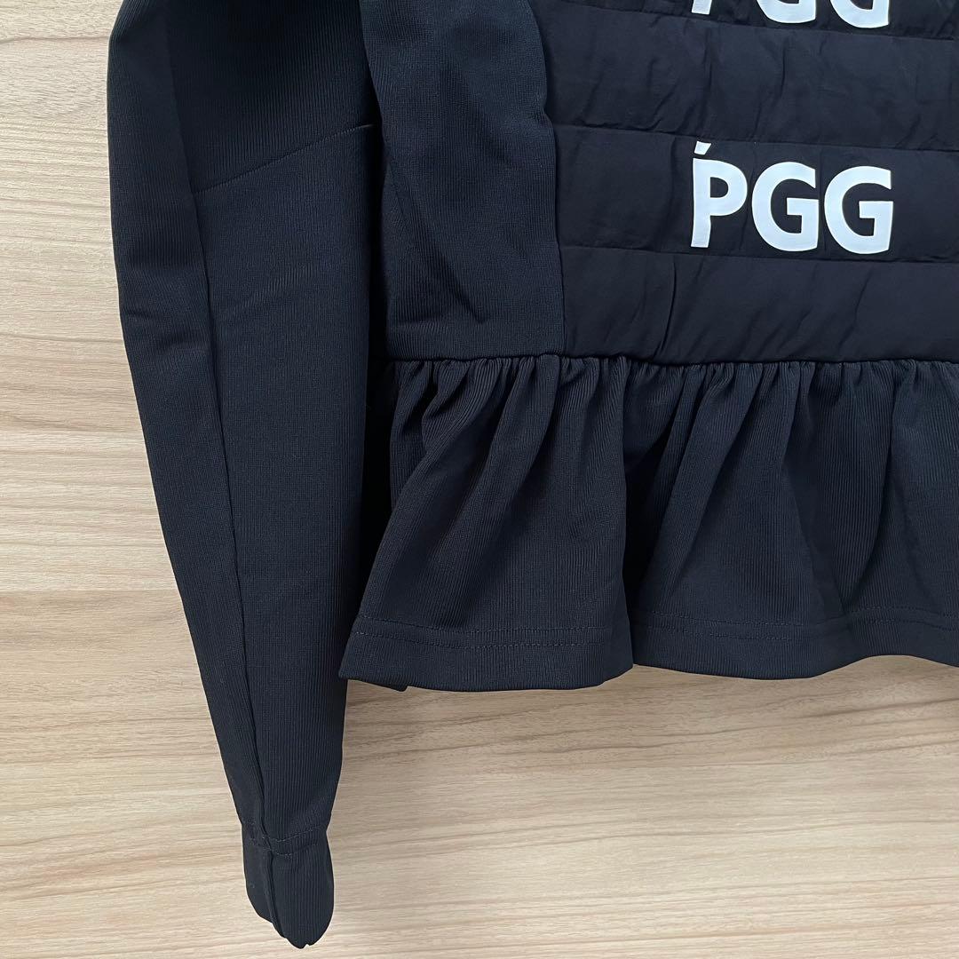 新品★84,700円 PGG パーリーゲイツ 中綿セットアップ 黒系ネイビーＳM