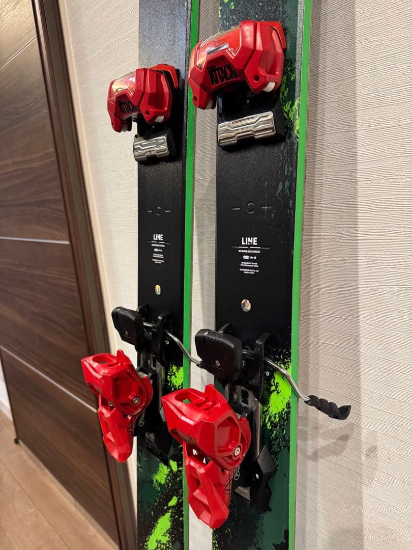 LINE BACON108 184cm スキー板ビンディングセット