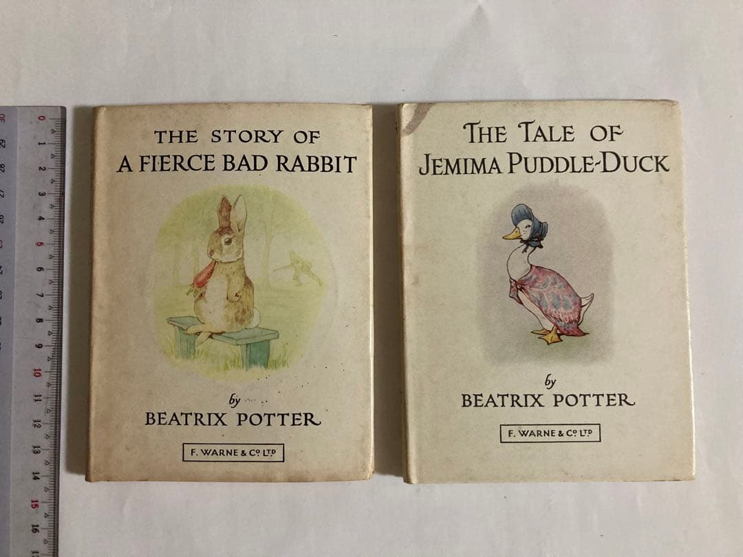 ビンテージ英語絵本 古書 Beatrix Potter 小型絵本