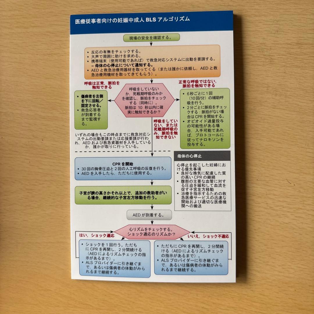 BLS(一次救命処置)プロバイダーマニュアル