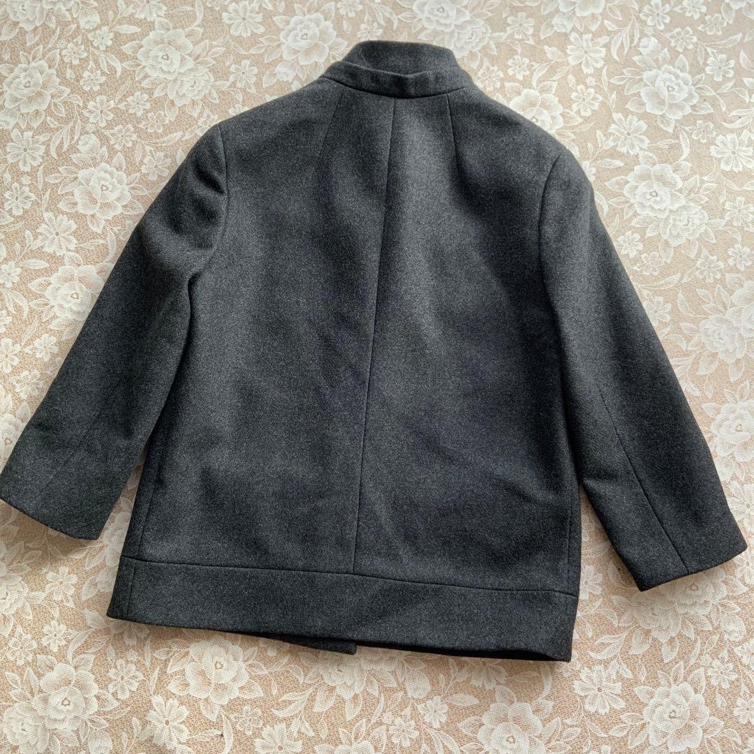 美品　ニールバレット　オーバーサイズ　ウールジャケットコートXSチャコールグレー