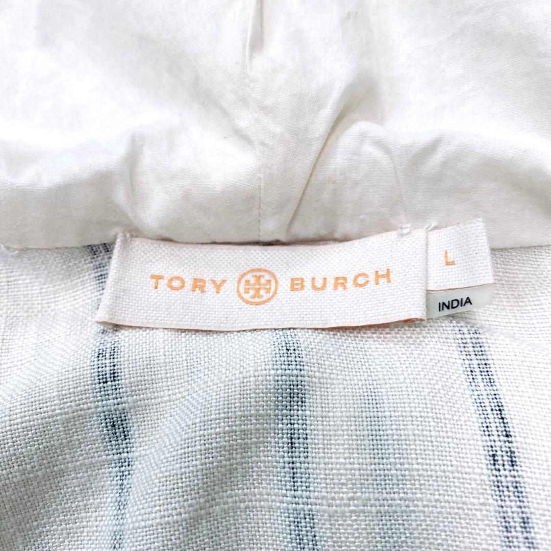 美品✨TORY BURCH フード付きカフタン　ドレス　ワンピース　刺繍