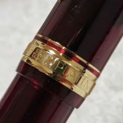 う*り様 プラチナ万年筆 3776センチュリー 14k ワインレッド
