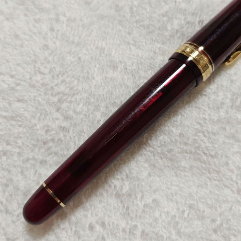 う*り様 プラチナ万年筆 3776センチュリー 14k ワインレッド