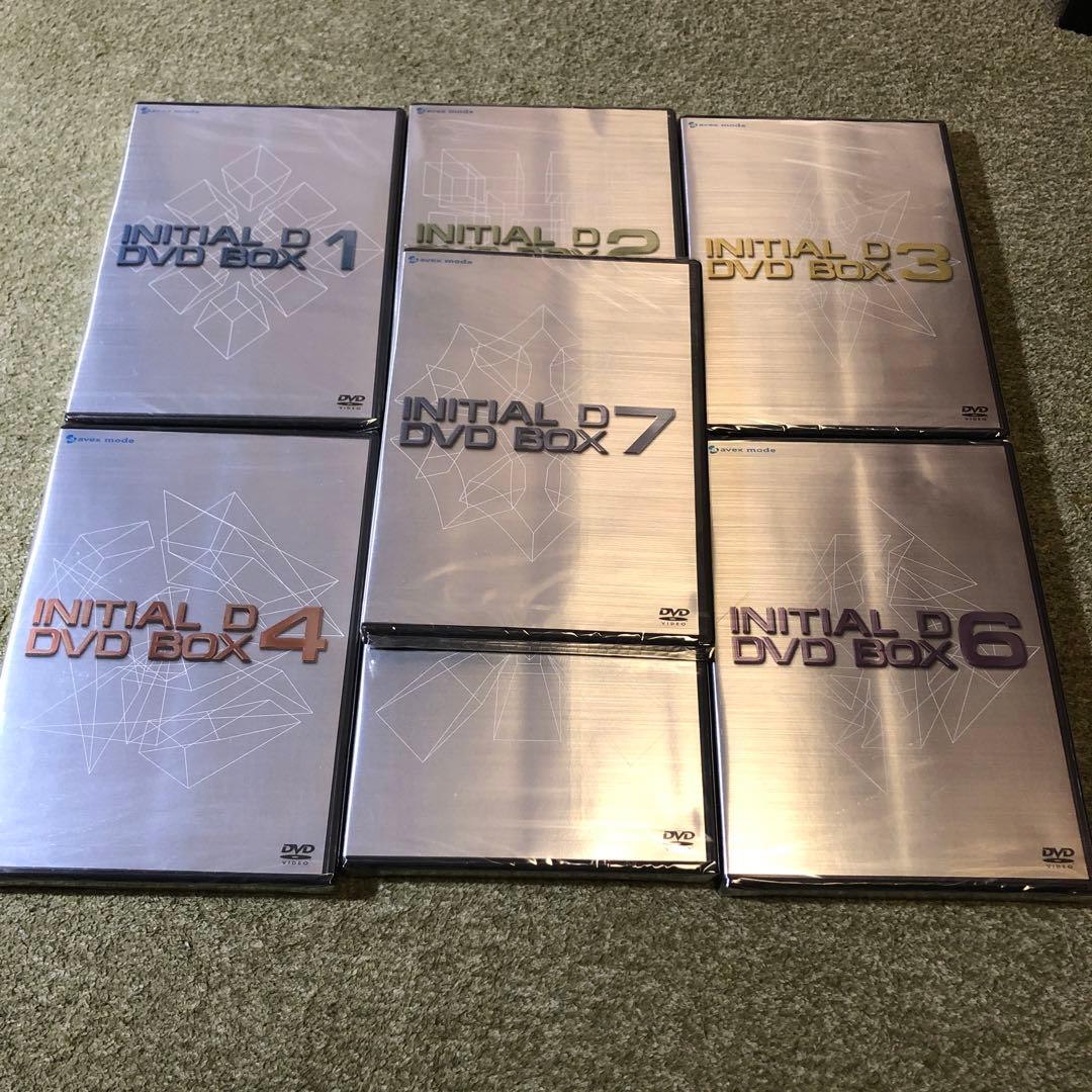 頭文字(イニシャル)D DVD-BOX〈完全予約限定生産・8枚組〉中身は未開封