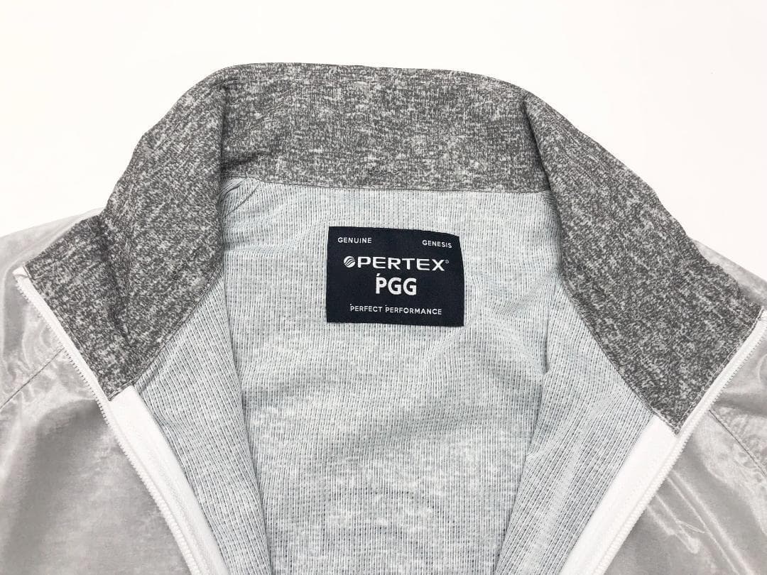 ○★新品 未使用 PGG パーリーゲイツ パーテックス セットアップ グレーXL