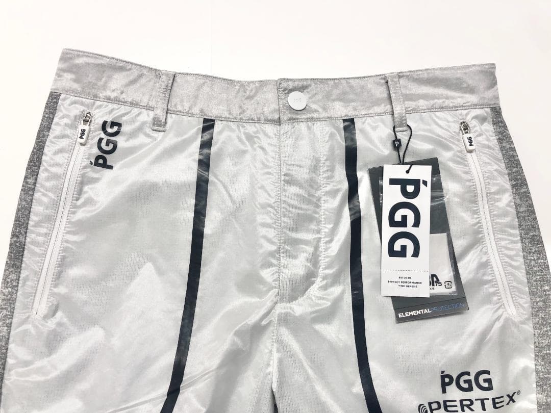 ○★新品 未使用 PGG パーリーゲイツ パーテックス セットアップ グレーXL