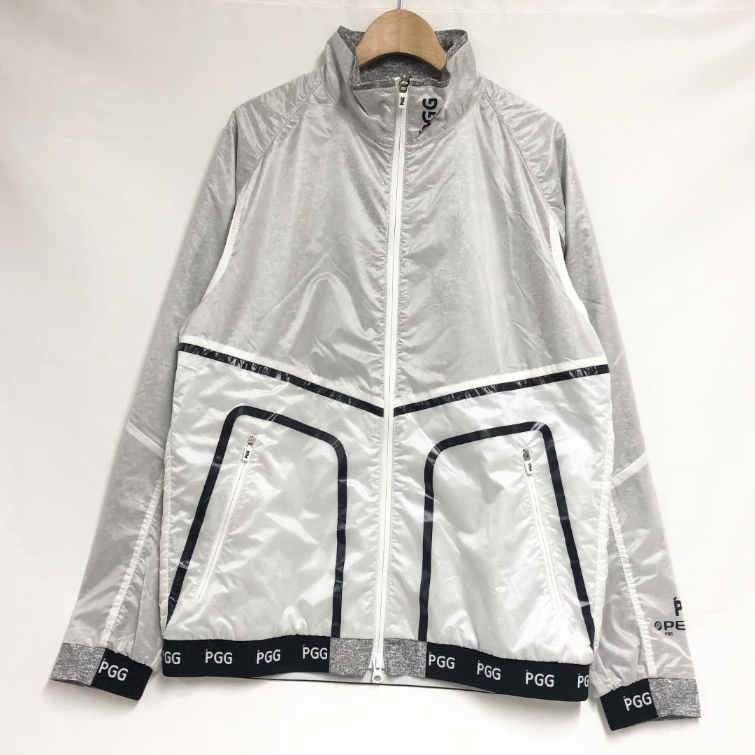 ○★新品 未使用 PGG パーリーゲイツ パーテックス セットアップ グレーXL