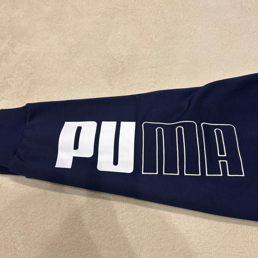 PUMA 裏起毛スエット　ネイビー 上下　セットアップ　XL