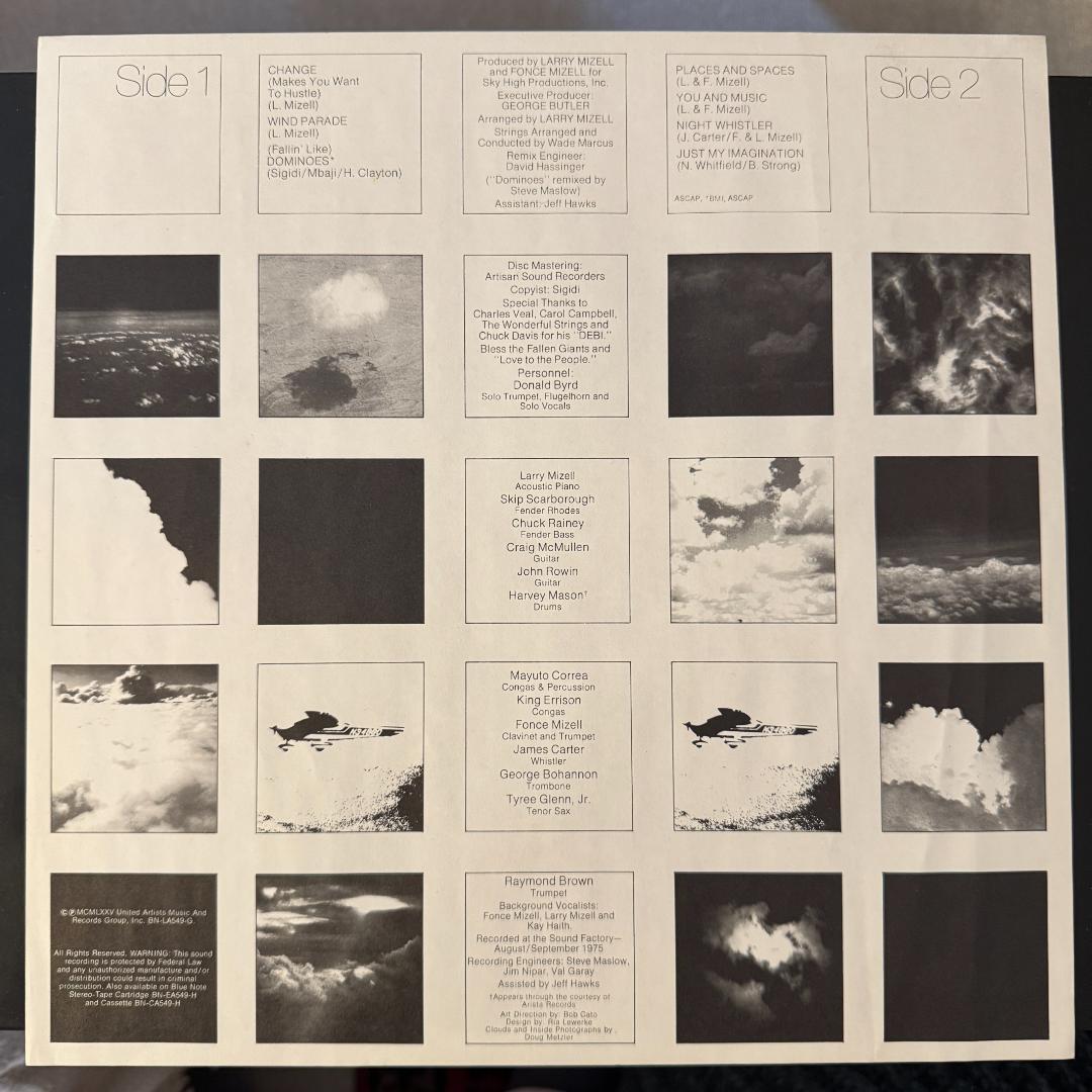 洋楽 Donald Byrd / Places And Spaces