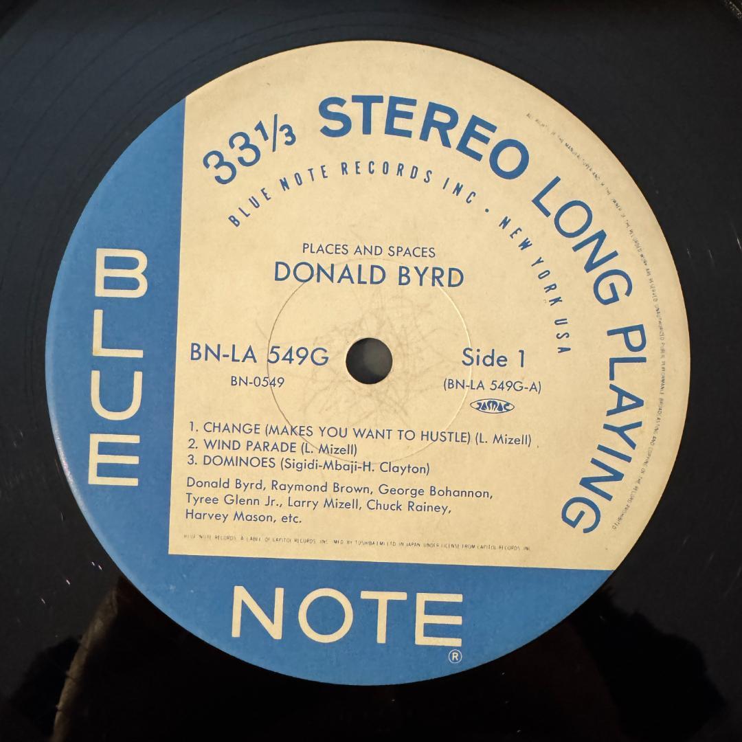 洋楽 Donald Byrd / Places And Spaces