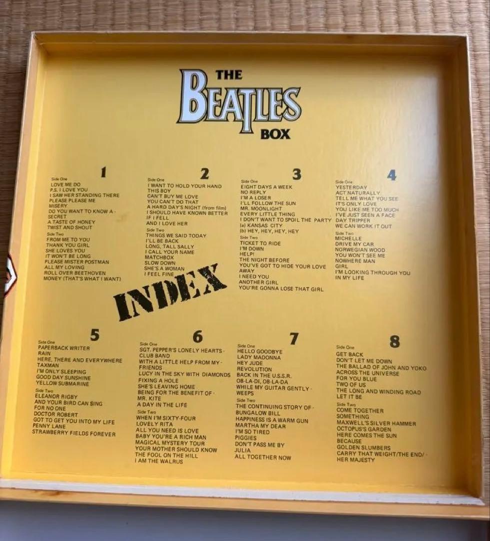 THE BEATLES BOX 8曲収録 ザ・ビートルズ レコード