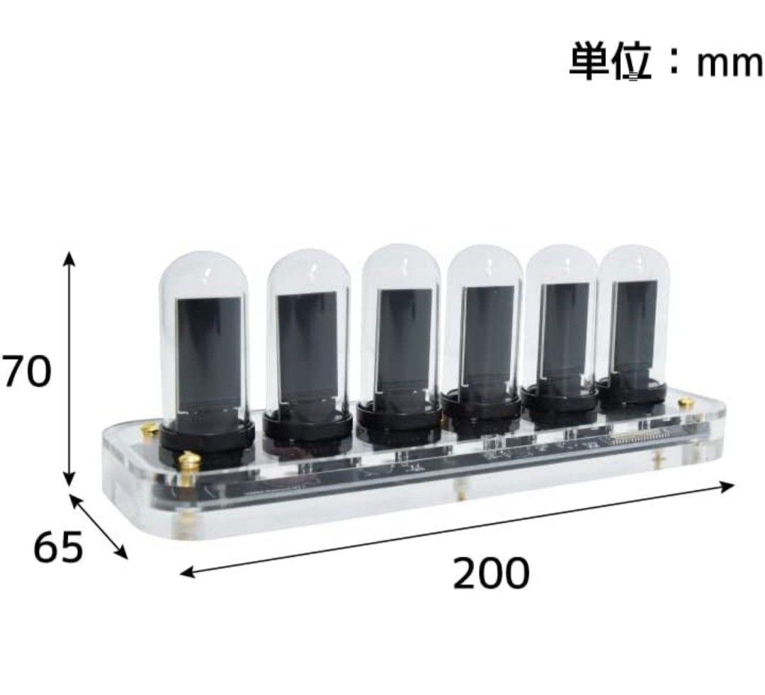ニキシー管 時計 punClock ghost Gixie Clock
