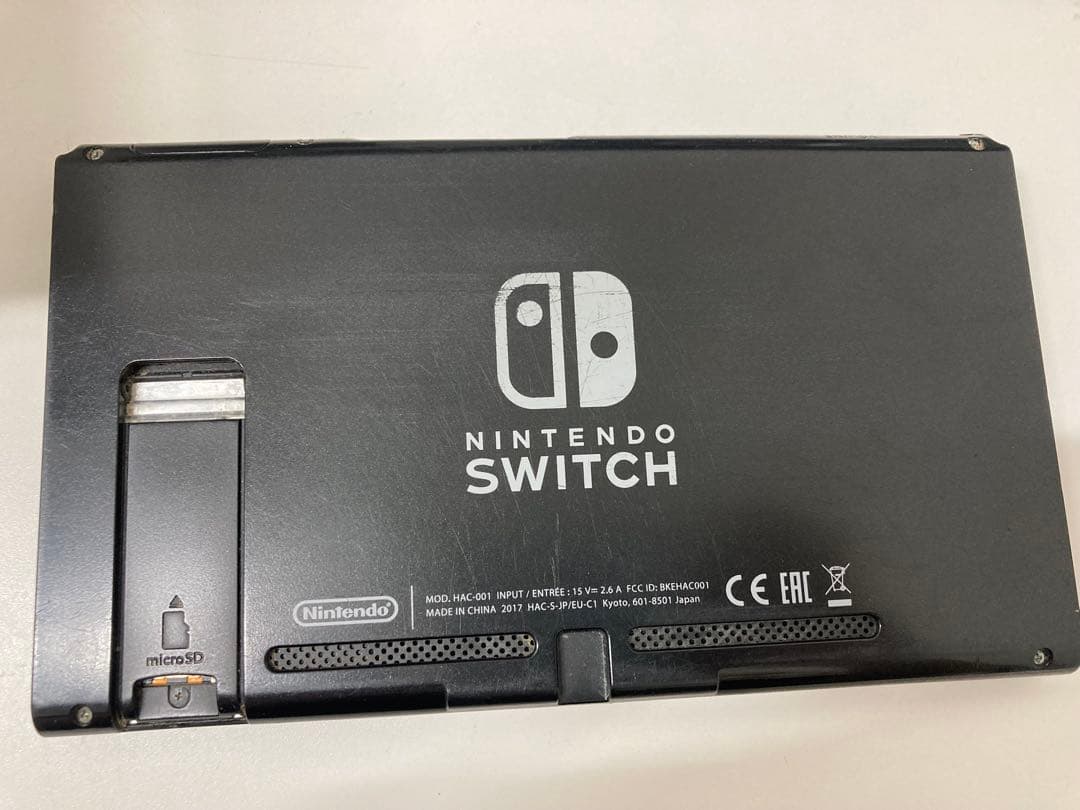 Nintendo switch 液晶　本体のみ　スタンドなし