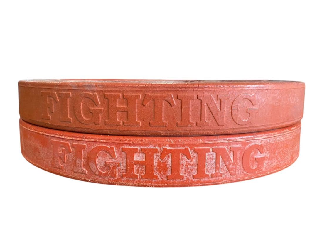 ★FIGHTING ROAD ラバーダンベルプレート 2枚セット合計20Kg