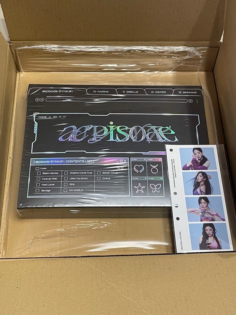aespa episode SYNK#1 未開封