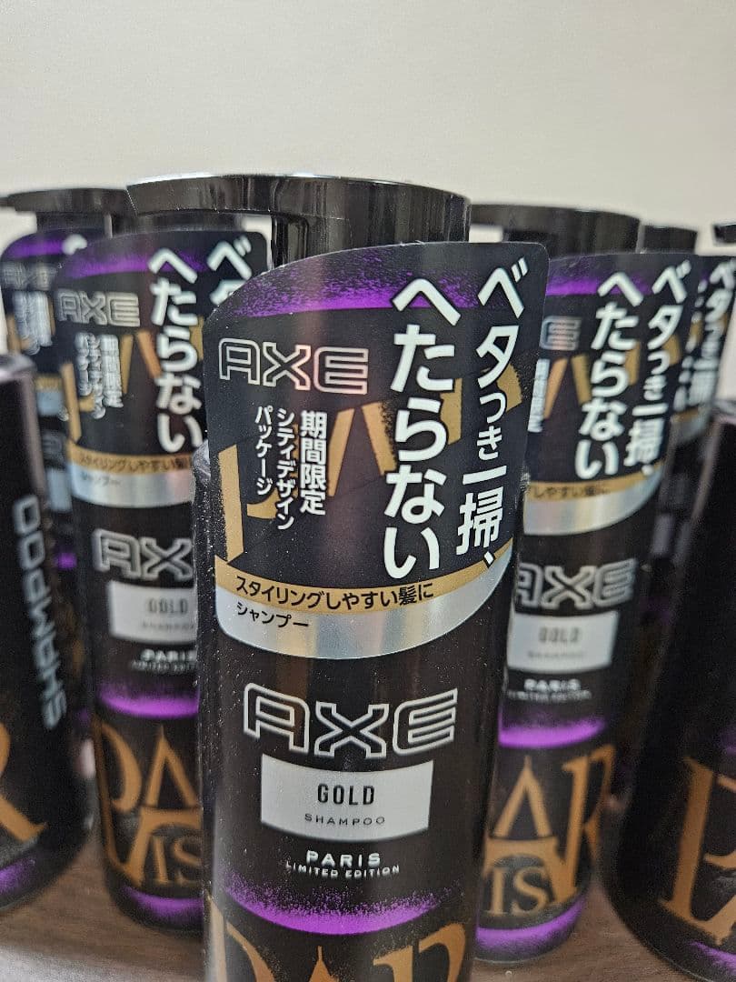 AXE-アックス-ゴールド アンチグリース シャンプー ウッドバニラの香り