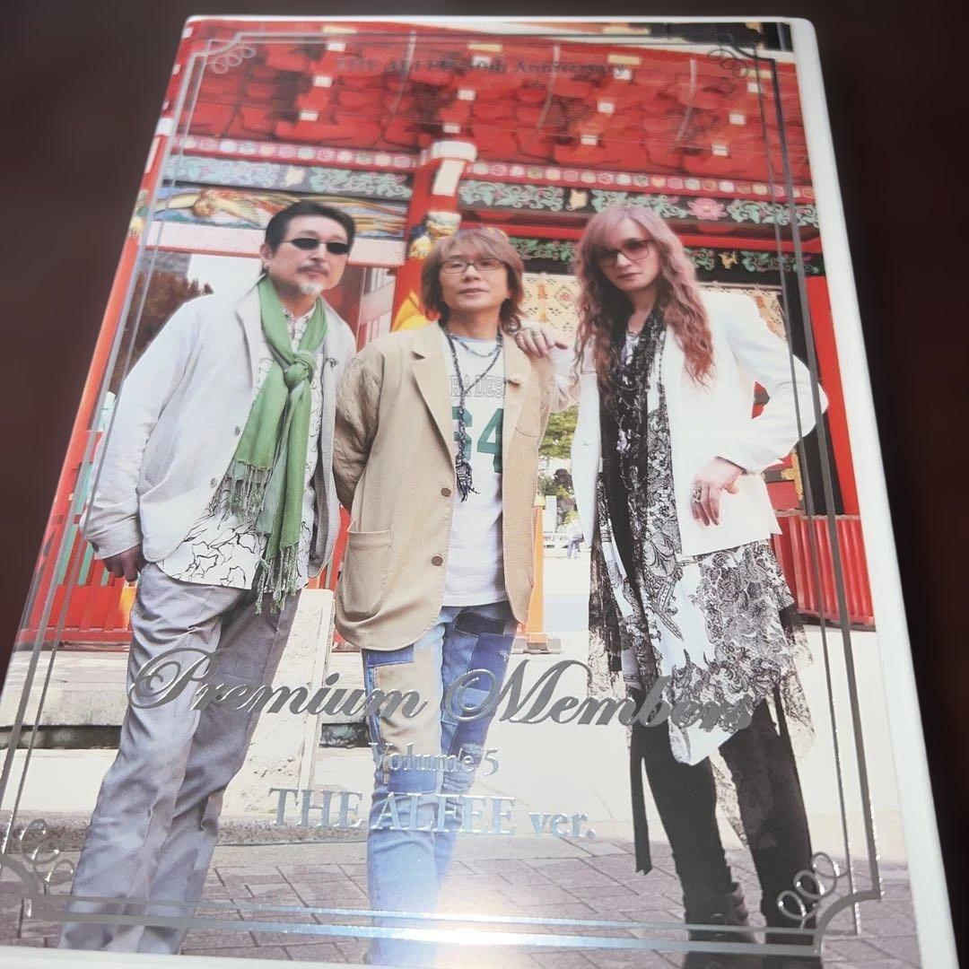 ALFEE50周年プレミアム会員特典DVD全6巻