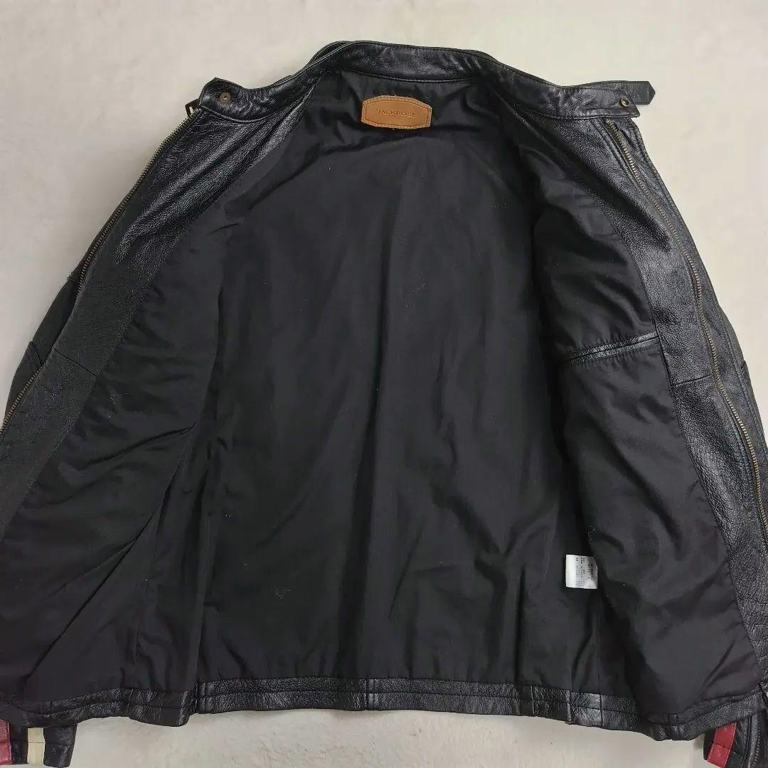 ✨激レア✨ジャックローズ レザー シングルライダースジャケット　 サイズ4