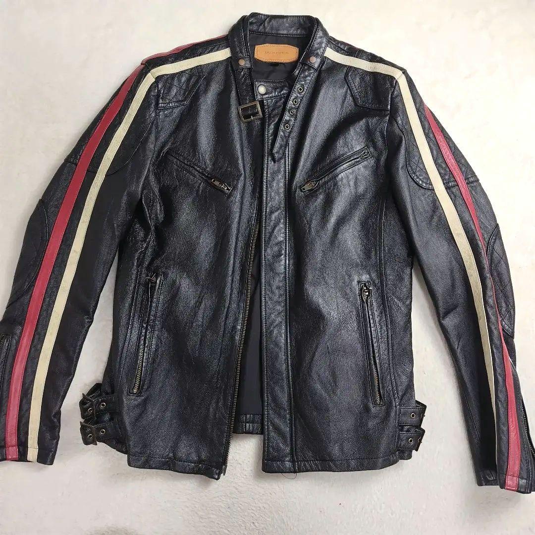 ✨激レア✨ジャックローズ レザー シングルライダースジャケット　 サイズ4