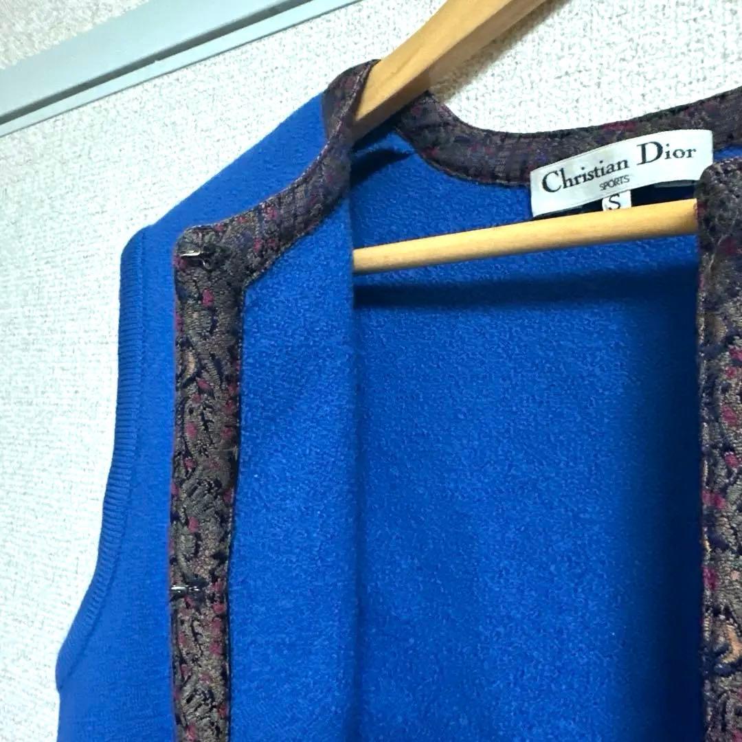 Christian Dior ブルーベスト Sサイズ(普段Mでも着れてました)