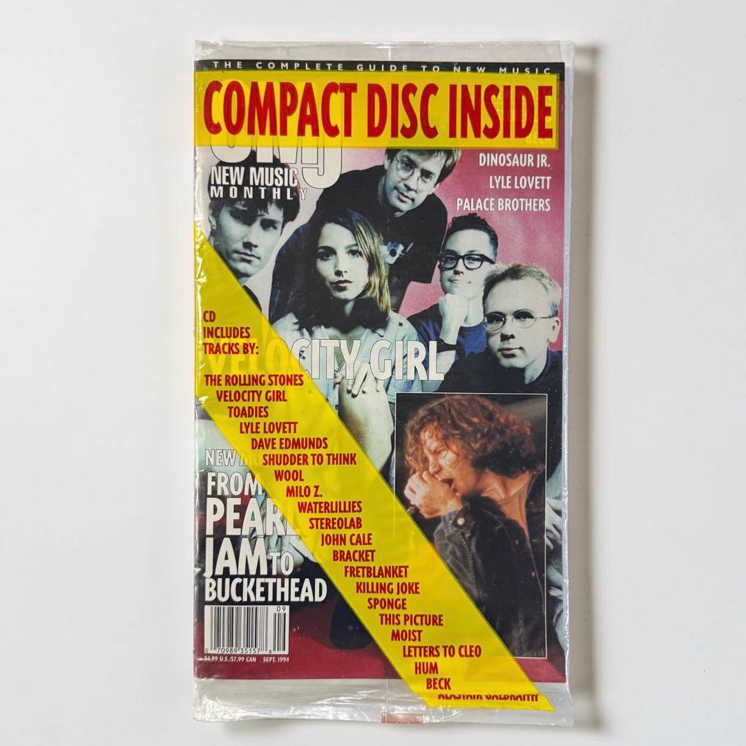 月刊誌・CMJニュー・ミュージック・マンスリー新品未開封品CD付