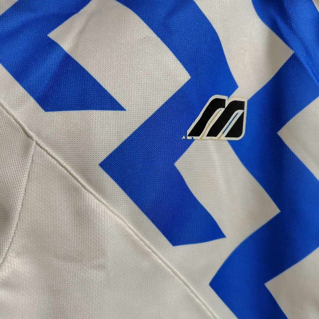 Mizuno スポーツジャケット M ホワイト/ブルー/ブラック